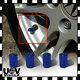 Auto Metal Wheel Air Vale Stem Caps Car Truck Bike Tire Rim Dust Cover Screw U1