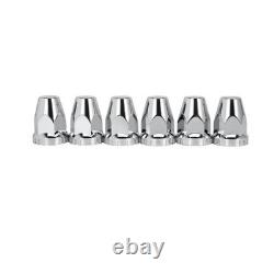 Axle Wheel Cover Hub Cap 33mm Screw-on Lug Nut Covers for Kenworth Semi Trucks