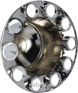 Axle Wheel Cover Hub Cap 33mm Screw-on Lug Nut Covers for Peterbilt Semi Trucks
