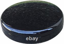 BLACK Center Hub Cap SET for DODGE RAM 3500 1-Ton Truck Dually 2 Fronts 2 Rears