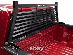 Backrack Louvered Headache Rack Black Rack Only