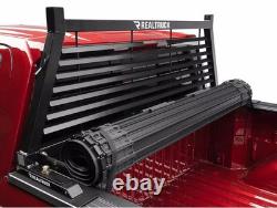 Backrack Louvered Headache Rack Black Rack Only