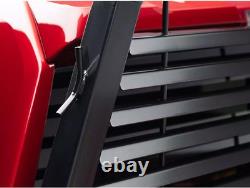 Backrack Louvered Headache Rack Black Rack Only