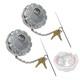 Bansdans 2pcs 20770691 3 Truck Fuel Tank Cap, Locking Diesel Fuel Cap Fit For