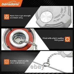 Bansdans 2Pcs 20770691 3 Truck Fuel Tank Cap, Locking Diesel Fuel Cap Fit for