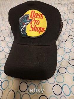 Bass Pro Shops Hat Embroidered Fishing Baseball Trucker Mesh Cap Snapback Hunt