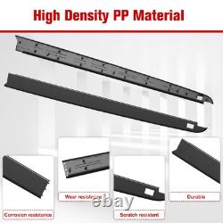 Bed Side Rail Cap Cover for Dodge Ram 1500, Truck Left & Right Side Bedrails
