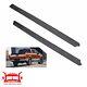 Black Bed Rail Cap Lh Rh Side Trim For 2004-2015 Nissan Titan King Cab Only 5.6l