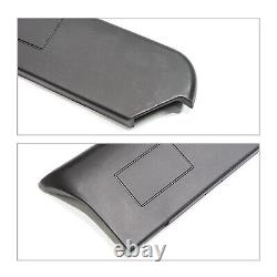 Black Bed Rail Cap LH RH Side Trim For 2004-2015 Nissan Titan King Cab Only 5.6L