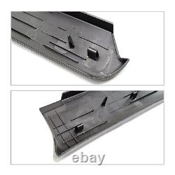 Black Bed Rail Cap LH RH Side Trim For 2004-2015 Nissan Titan King Cab Only 5.6L