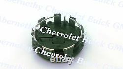 Black Center Wheel Caps GM Truck & SUV See Description OEM GM Blackout Midnight