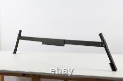 Black Upgrade Aluminum Truck Cap&Topper Ladder Roof Rack for Pickup Camper Shell