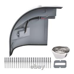 Brand New 62664 Corner Cap + LED Light Curbside Passenger Side Fits Box Truck