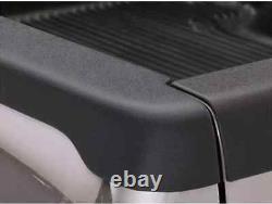 Bushwacker 00-04 Dodge Dakota Bed Rail Caps 5'4 Bed-Black WithO Stake Pockets