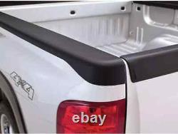 Bushwacker 00-04 Dodge Dakota Bed Rail Caps 5'4 Bed-Black WithO Stake Pockets