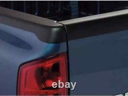 Bushwacker 00-04 Dodge Dakota Bed Rail Caps 5'4 Bed-Black WithO Stake Pockets