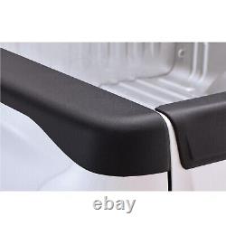 Bushwacker 48518 Black Smoothback Bed Rail Caps for 07-14 Silverado 1500 2500 HD
