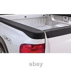 Bushwacker 48518 Black Smoothback Bed Rail Caps for 07-14 Silverado 1500 2500 HD