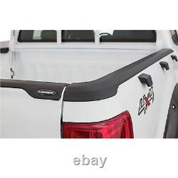 Bushwacker 48518 Black Smoothback Bed Rail Caps for 07-14 Silverado 1500 2500 HD