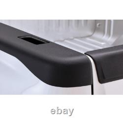 Bushwacker 48521 Black Smoothback Style Bed Rail Caps for 07-14 Silverado 1500
