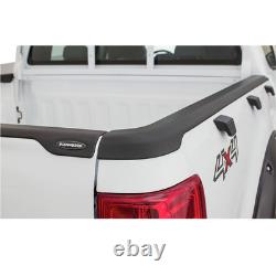 Bushwacker 48521 Black Smoothback Style Bed Rail Caps for 07-14 Silverado 1500