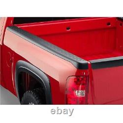 Bushwacker 49525 Black Classic OE Style Bed Rail Caps for 07-13 GMC Sierra 1500