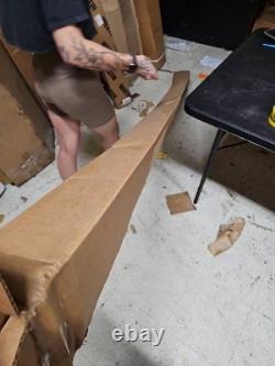 Bushwacker 58503 SmoothBack Bed Rail Cap with Stake Holes, 1995-2002 Ram 6.5ft Bed