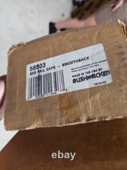 Bushwacker 58503 SmoothBack Bed Rail Cap with Stake Holes, 1995-2002 Ram 6.5ft Bed