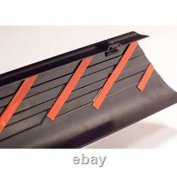 Bushwacker 58507 Pair of Black Smoothback Bed Rail Caps for 97-04 Dodge Dakota