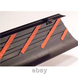 Bushwacker 58513 Pair of Black Smoothback Bed Rail Caps for 02-09 Ram 2500 3500