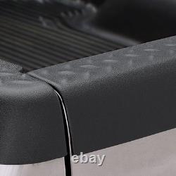 Bushwacker Diamondback Blk Diamond Plate Tailgate Cap for Silverado Sierra 1500