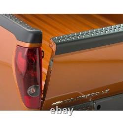 Bushwacker Diamondback Blk Diamond Plate Tailgate Cap for Silverado Sierra 1500