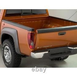 Bushwacker Diamondback Blk Diamond Plate Tailgate Cap for Silverado Sierra 1500
