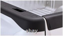 Bushwacker OE-Style Side Bed Rail Caps withHoles Pair Sierra 6.6' 49526