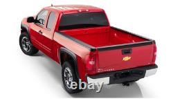 Bushwacker OE-Style Side Bed Rail Caps witho Holes Pair Silverado 8' 49518