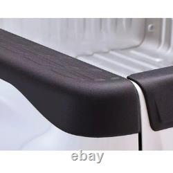Bushwacker OE Style Textured Black Bed Rail Caps for Silverado 1500 with 79.2 Bed