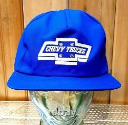 CHEVY TRUCK Made in USA SNAPBACK VTG 1989 NOS GORE TEX NWT Hat RARE BUTTONLESS