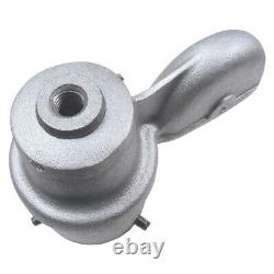 Cap Style Revolving Silver Truck Single Pulley 2in Diameter