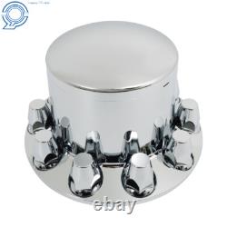 Caps w and Lug Nut Covers Chrome Semi Truck Hub Cover Wheel Axle Cover Center