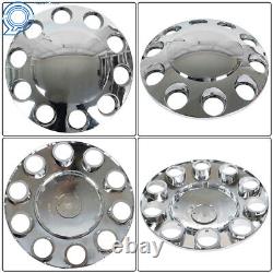 Caps w and Lug Nut Covers Chrome Semi Truck Hub Cover Wheel Axle Cover Center