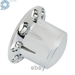 Caps w and Lug Nut Covers Chrome Semi Truck Hub Cover Wheel Axle Cover Center