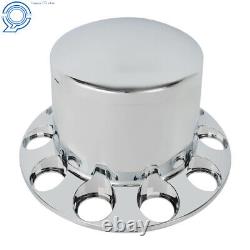 Caps w and Lug Nut Covers Chrome Semi Truck Hub Cover Wheel Axle Cover Center