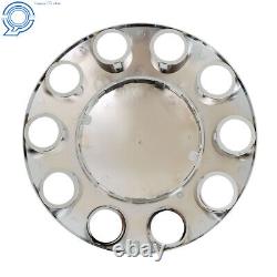Caps w and Lug Nut Covers Chrome Semi Truck Hub Cover Wheel Axle Cover Center