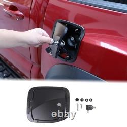 Car Fuel Tank Cap Replacement Anti-theft Lock Cap Fit Toyot@a Tacoma Black
