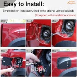 Car Fuel Tank Cap Replacement Anti-theft Lock Cap Fit Toyot@a Tacoma Black