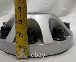 Chevy GMT800 22781435 Truck Series 8 Lug Bolt Wheel Hub Caps Rims Silver 9594125