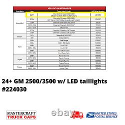 Chevy and GMC 2500/3500 truck cap wiring harness Leer Part #224030