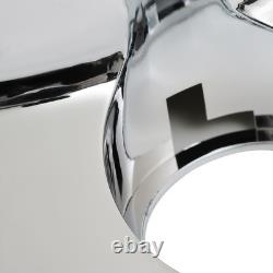 Chrome Hub Cover Semi Truck Wheel Kit Axle Cover 33mm Lug Front & Rear Complete