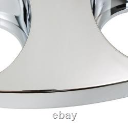 Chrome Hub Cover Semi Truck Wheel Kit Axle Cover 33mm Lug Front & Rear Complete