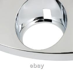 Chrome Hub Cover Semi Truck Wheel Kit Axle Cover 33mm Lug Front & Rear Complete